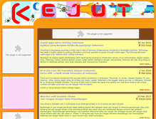 Tablet Screenshot of kejut.com